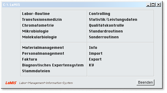 LaMIS-Screenshot